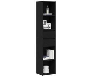 vidaXL Bibliothèque 4 Niveaux 36 x 30 x 171 cm Bois d'ingénierie | Pas mal d'espace pour tous vos petits trucs, Ajustez selon tes besoins, Design chic qui donne du peps à ta pièce