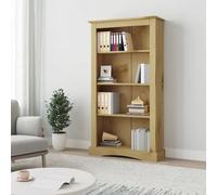 Vidaxl Bibliothèque 4 Niveaux Gamme Corona Pin Mexicain 80x29x150 Cm