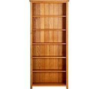 vidaXL Bibliothèque 6 compartiments 80x22,5x180 cm chêne massif