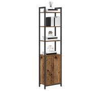 vidaXL Bibliothèque 6 Niveaux 40 x 24 x 161 cm Bois d'ingénierie