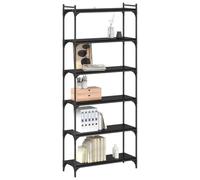 vidaXL Bibliothèque 6 Niveaux 80 x 30 x 188 cm Bois d'ingénierie