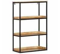Vidaxl Bibliothèque 70x35x110 Cm Bois Massif Manguier Brut