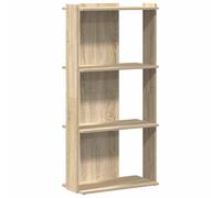 vidaXL Bibliothèque à 3 niveaux 60x30x120 cm Chêne Sonoma G
