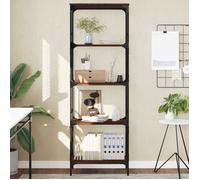 vidaXL Bibliothèque à 5 niveaux chêne marron 59x35x171 cm 837626