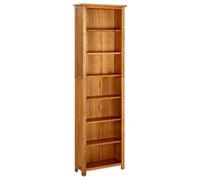 vidaXL Bibliothèque à 7 Niveaux 60x22x200 cm Bois de chêne Massif