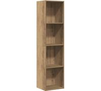 vidaXL Bibliothèque/armoire TV Artisan-Chêne 36x30x143 cm Bois composite