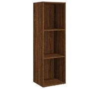 vidaXL Bibliothèque/armoire TV marron imitation chêne 36x30x114 cm