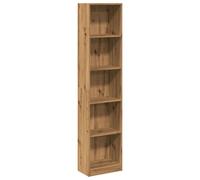 vidaXL Bibliothèque Artisan-Chêne 40x24x176 cm Matériau dérivé du bois