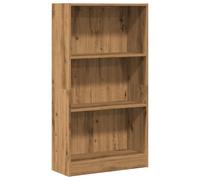vidaXL Bibliothèque Artisan-Chêne 60x24x109 cm Matériau dérivé du bois