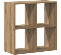vidaXL Bibliothèque Artisan-Chêne 68,5x32x68,5 cm Matériau dérivé du bois