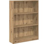 vidaXL Bibliothèque Artisan-Chêne 80x24x109 cm Bois composite