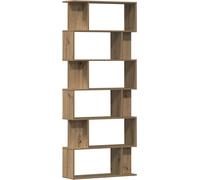 vidaXL Bibliothèque Artisan-Chêne 80x24x192 cm Bois composite