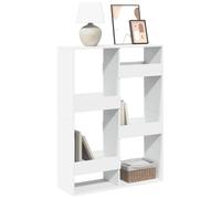 vidaXL Bibliothèque blanche 100x33x135 cm Bois composite