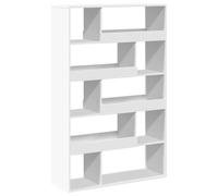 vidaXL Bibliothèque blanc 100x33x156,5 cm bois d'ingénierie3309339 Blanc G