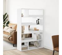 vidaXL Bibliothèque blanche 100x33x156,5 cm Bois composite