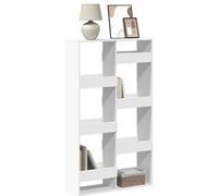 vidaXL Bibliothèque blanc 100x33x175 cm bois d'ingénierie3309402 Blanc G