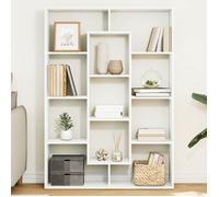 vidaXL Bibliothèque blanc 102x29x143 cm bois d'ingénierie 3310298
