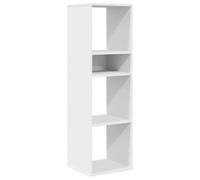 vidaXL Bibliothèque Bois d'ingénierie blanc 34x31x112 cm