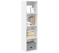vidaXL Bibliothèque 40x30x152 cm – Bois d'ingénierie – Blanc
