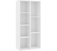 vidaXL Bibliothèque Blanc 50x25x106 cm Aggloméré