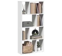 vidaXL Bibliothèque en bois d'ingénierie Blanc 60 x 20 x 120,5 cm