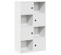 vidaXL Bibliothèque 60×24×101,5 cm – Bois d'ingénierie, blanc