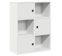 vidaXL Bibliothèque étagère à livres Bois d'ingénierie 60x24x76,5 cm Blanc