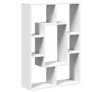 vidaXL Bibliothèque Blanc 63x20x90 cm Bois d'ingénierie