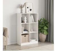 vidaXL Bibliothèque 836142 70x33x110 cm bois massif de pin blanc