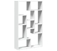 vidaXL Bibliothèque 858156 – blanc, bois d'ingénierie 72×20×120,5 cm