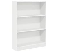 vidaXL Bibliothèque Bois d'ingénierie 80x24x109 cm Blanc