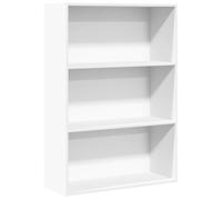 vidaXL Bibliothèque 80x30x114 cm Bois d'ingénierie Blanc