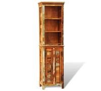 Bibliothèque Bois massif de récupération Vintage Brun G