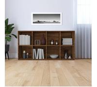 Vidaxl Bibliothèque/Buffet Chêne Marron 66x30x130 Cm Bois D'ingénierie