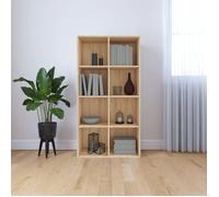 vidaXL Bibliothèque / Buffet Chêne sonoma 66 x 30 x 130 cm Aggloméré