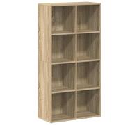 vidaXL Bibliothèque/Buffet Chêne Sonoma 66x30x130 cm Bois d’ingénierie