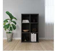 VidaXL Bibliothèque/Buffet Noir 66x30x97,8 cm Aggloméré