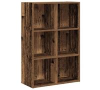 vidaXL Bibliothèque/Buffet Vieux Bois 66x30x98 cm Bois d'ingénierie, bibliothèque, casier à Livres, Armoire de Rangement, étagère à Livres