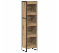 vidaXL Bibliothèque Chêne artisan 80 x 30 x 155 cm Bois d'ingénierie