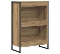 vidaXL Bibliothèque Chêne artisan 80 x 30 x 155 cm Bois d'ingénierie