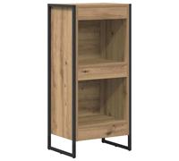 vidaXL Bibliothèque Chêne artisan 80 x 30 x 155 cm Bois d'ingénierie