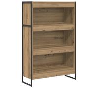 vidaXL Bibliothèque Chêne artisan 80 x 30 x 155 cm Bois d'ingénierie