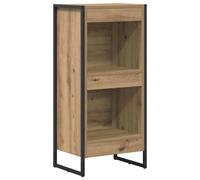 vidaXL Bibliothèque Chêne artisan 80 x 30 x 155 cm Bois d'ingénierie