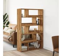 vidaXL Bibliothèque chêne artisanal 100x33x156,5 cm bois d'ingénierie Multicolore