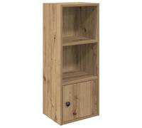 vidaXL Bibliothèque chêne artisanal – Bois d'ingénierie 31x24x77 cm – Marron