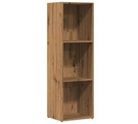vidaXL Bibliothèque chêne Artisanal 36x30x114 cm Bois d'ingénierie, bibliothèque, Armoire de Rangement, Support de Rangement, étagère