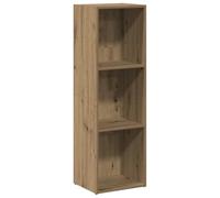 vidaXL Bibliothèque chêne artisanal – Bois d'ingénierie 36x30x114 cm