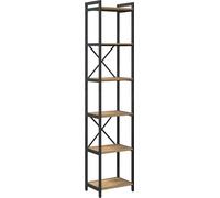 vidaXL Bibliothèque chêne artisanal 40 x 30 x 188 cm Bois composite