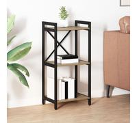 Vidaxl Bibliothèque Chêne Artisanal 40 X 30 X 83 Cm Bois D'ingénierie