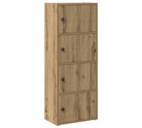 vidaXL Bibliothèque chêne Artisanal 40×24×102 cm en bois d'ingénierie